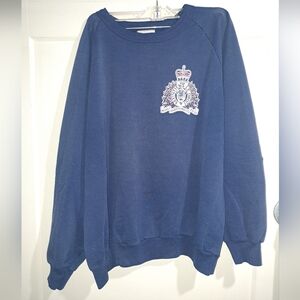 Vintage Canadian RCMP Graphic Crew Neck